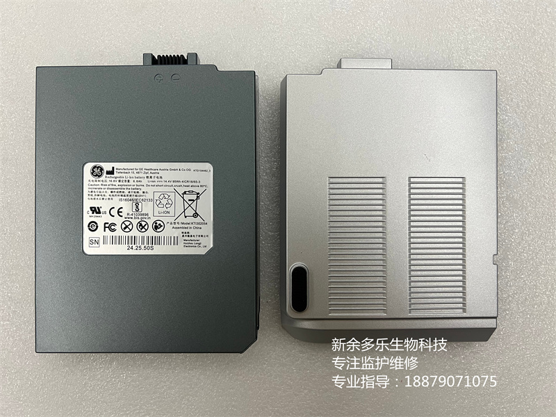 GE HEALTHCARE VOLUSON E  I 可充電鋰離子電池型號KTI 302054  